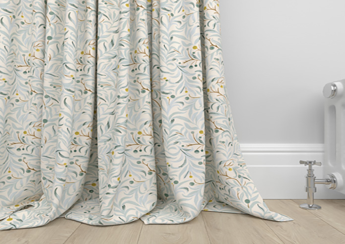 Malory, Aqua - Made to Measure Curtains - Image 6
